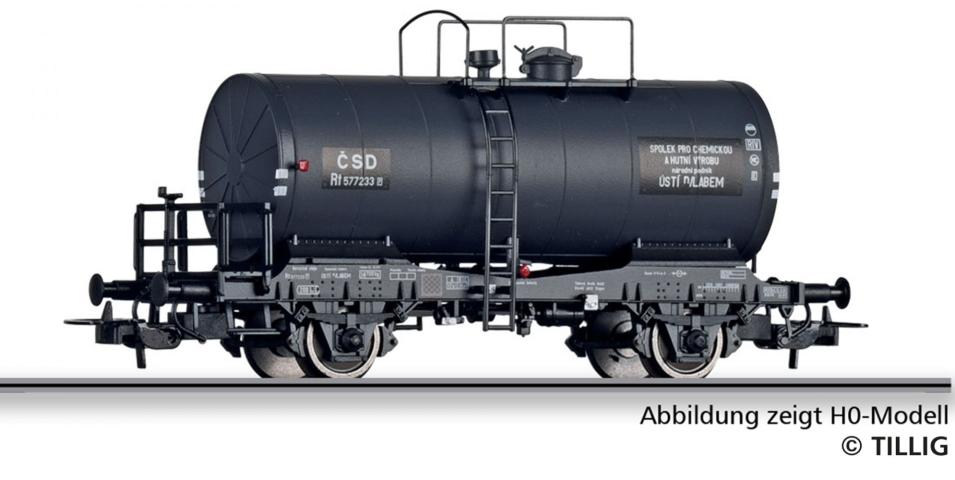 Tillig 95362 Kesselwagen Rt "Spolchemie" der ?SD, Ep. III