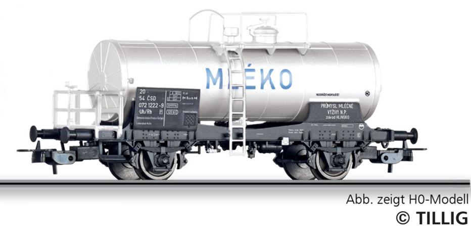 Tillig 95363 Kesselwagen Uh "Mleko" der ?SD, Ep. IV