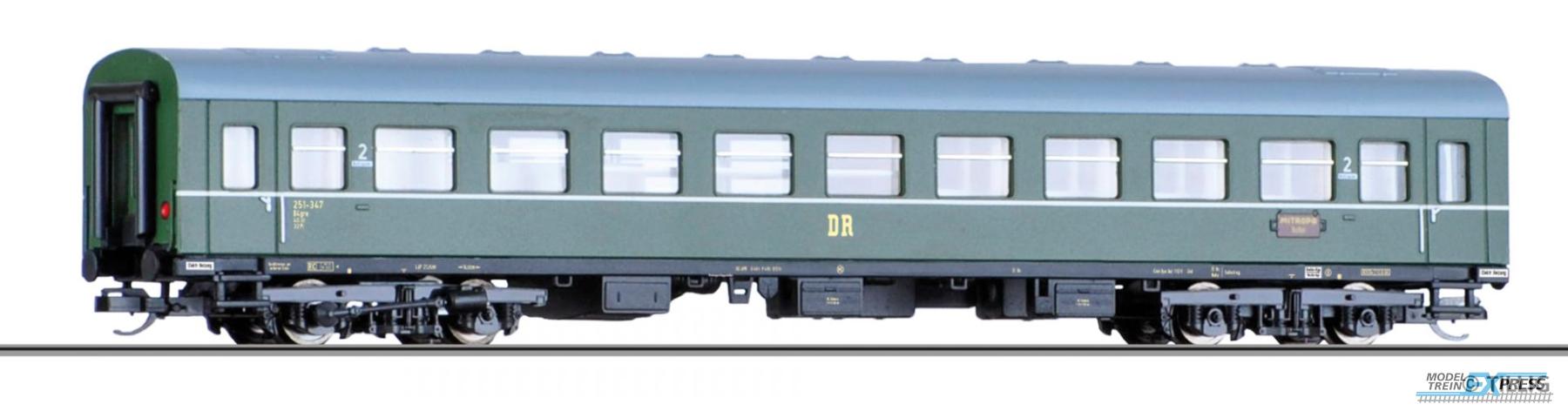 Tillig 95626 Reisezugwagen 2. Klasse mit Buffetabteil B4gre der DR, Ep. III