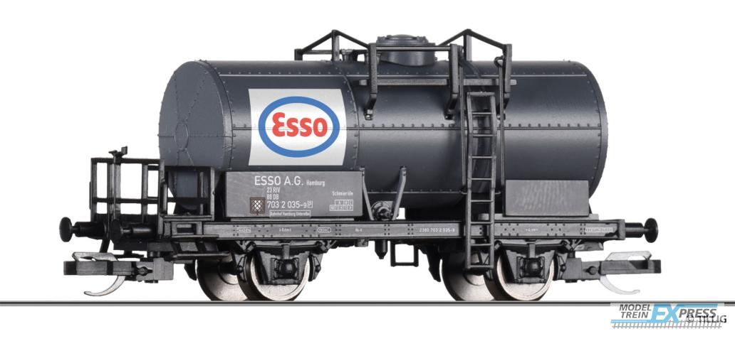 Tillig 95777 Kesselwagen "ESSO AG", eingestellt bei der DB, Ep. IV