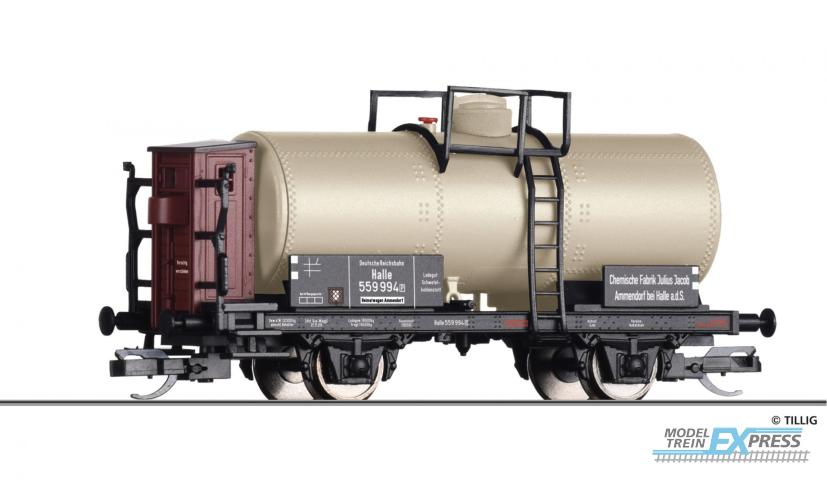 Tillig 95876 Kesselwagen "Chemische Fabrik Julius Jacob, Ammendorf", eingestellt bei der DRG, Ep. II
