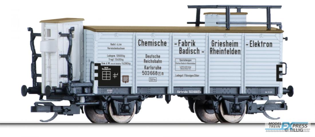 Tillig 95894 Flüssiggaswagen "Chem. Fabrik Griesheim-Elektron, Bad.-Rheinfelden", eingestellt bei der DRG. Ep. II