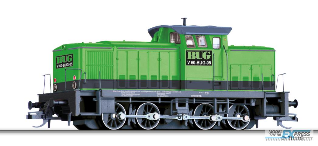 Tillig 96159 Diesellokomotive V 60-BUG-05 der BUG Vermietungsgesellschaft, Ep. V