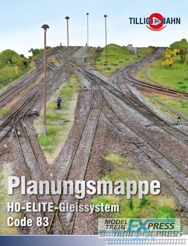 Tillig 9620 Planungsmappe, H0-Elite-Gleissystem