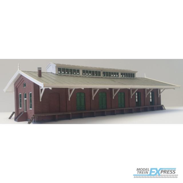 Tillymodels 87058A van Gend en Loos loods met bovenlicht.