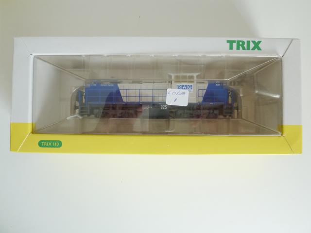 Trix gebruikt materiaal 22755 Dieselloc Vossloh G1206 RAG, in goede staat, in doos