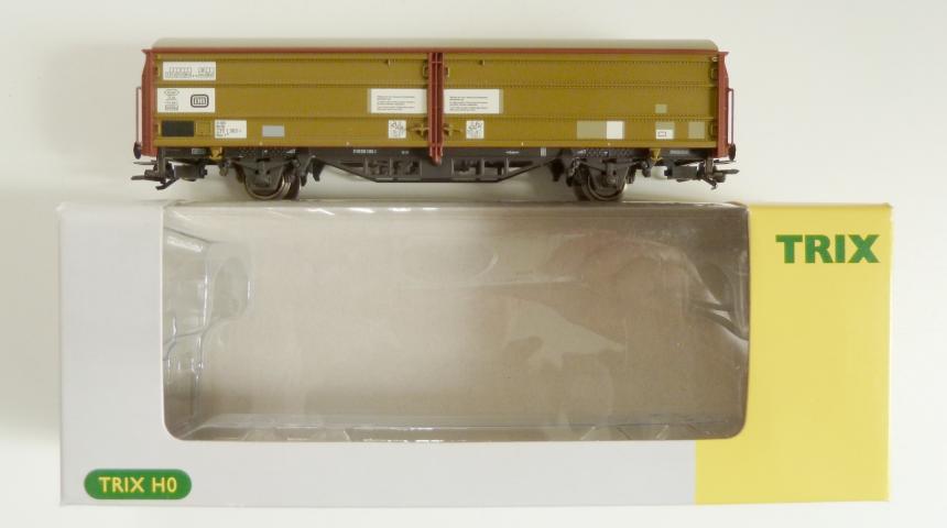 Trix gebruikt materiaal 24337 Schiebewandwagen Gattung Hbis 299 der DB z.g.a.n in doos