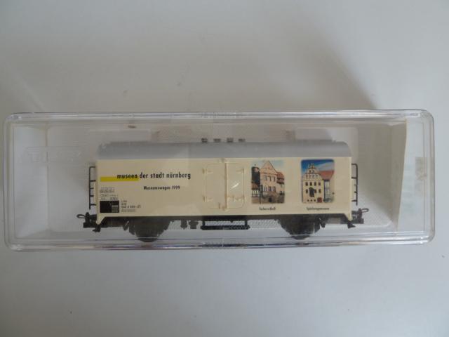 Trix gebruikt materiaal 33945 Museumwagen 1999 "Museen der Stadt Nürnberg", in goede staat, in doos