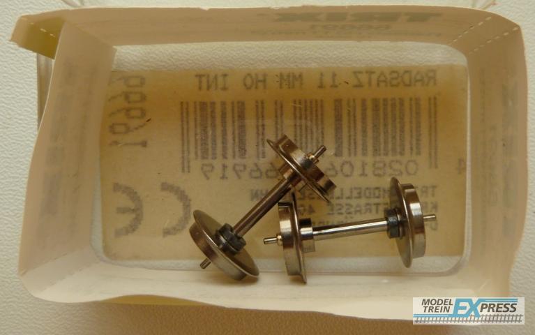 Trix gebruikt materiaal 66691 Trix assen, 2 stuks, wieldiameter 11 mm.