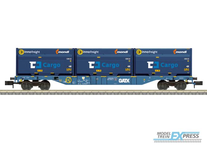 Trix 18434 Containdertragwagen GATX