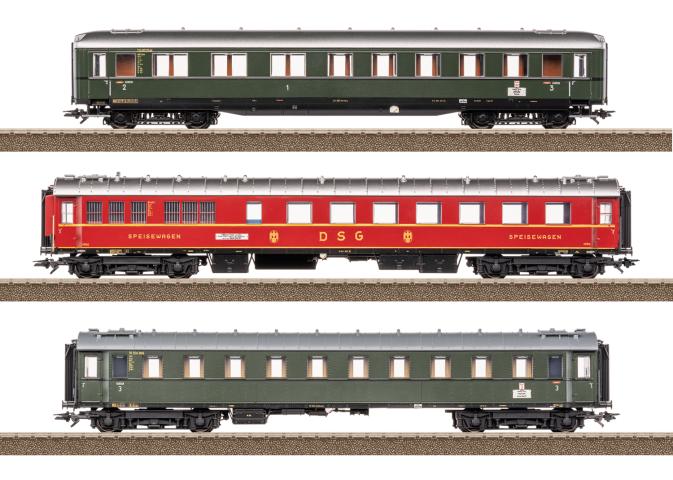 Trix 23623 Schnellzug-Set 2 D74 DB