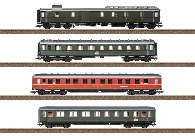 Trix 23651 Schnellzug-Set 1 D74 DB