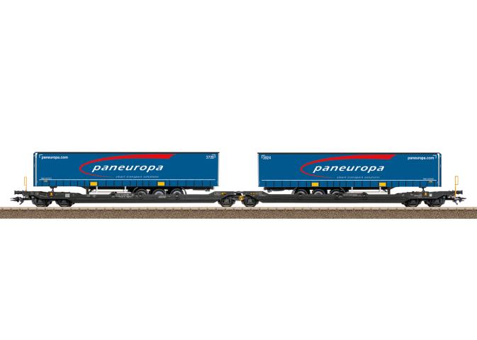 Trix 24476 Gelenk-Taschenwagen TXL