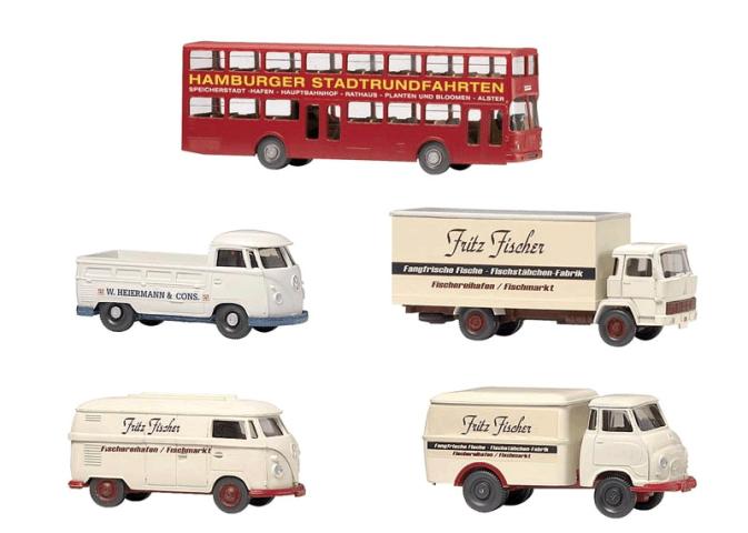 Trix 66158 Zubehörset Hamburger Autos