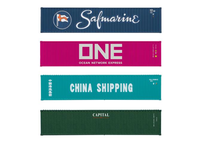 Trix 66588 Container-Set 40 ft