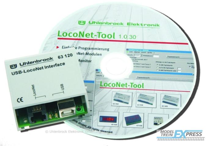 Uhlenbrock 63120 USB LOCONET INTERFACE + LOCONET-TOOL