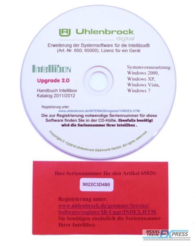 Uhlenbrock 65020 INTELLIBOX UPGRADE SOFTWARE 2.0