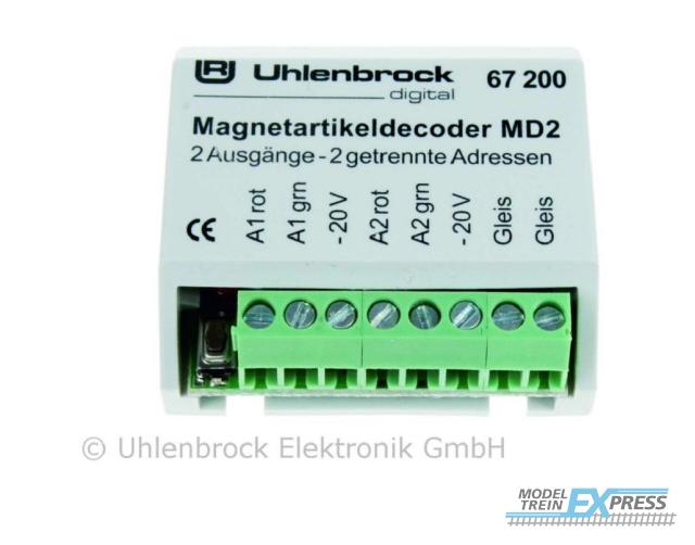 Uhlenbrock 67200 MD2 MAGNEETARTIKELDECODER