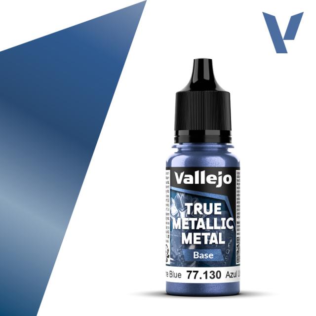 Vallejo (verf) 77130 TMM BASE 130-18ML ULTRAMARINE BLUE