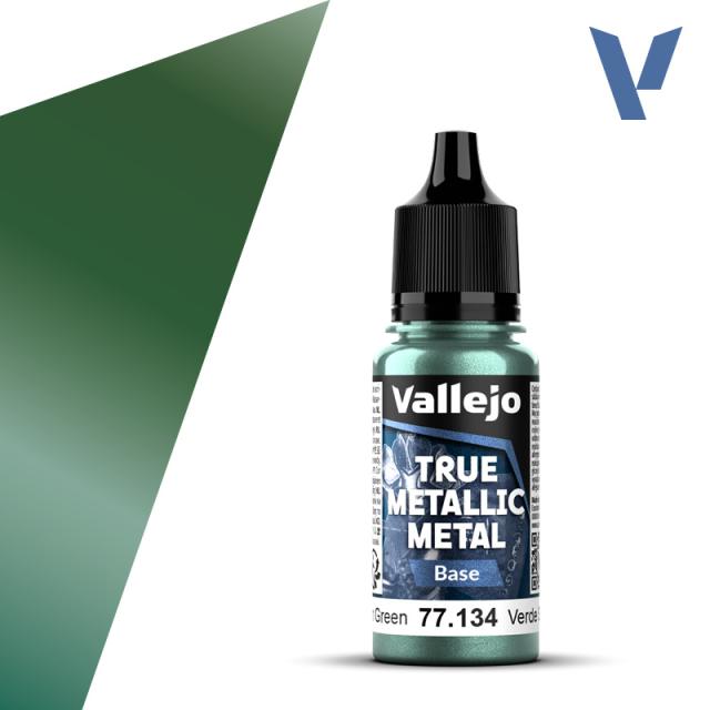 Vallejo (verf) 77134 TMM BASE 134-18ML DUSKEN GREEN