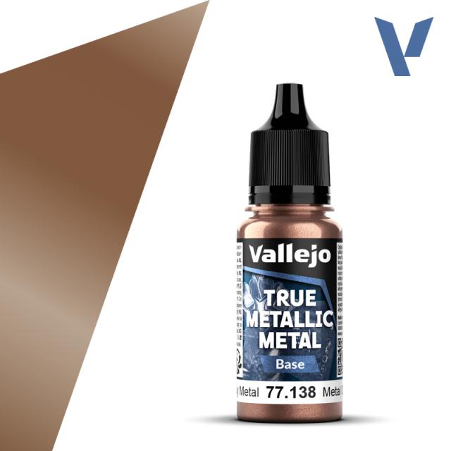 Vallejo (verf) 77138 TMM BASE 138-18ML RUSTY METAL