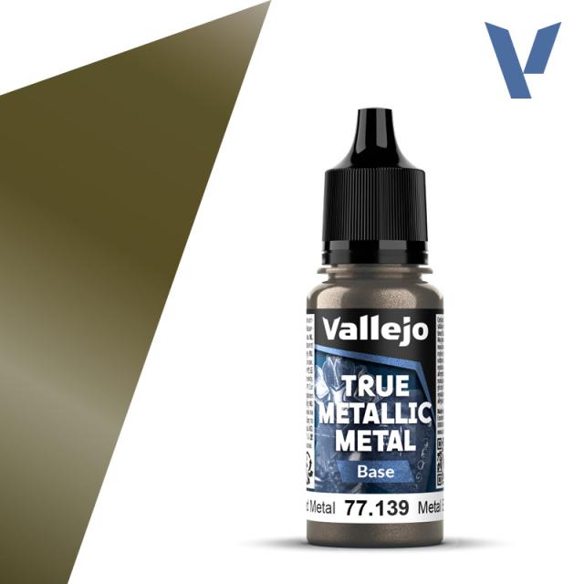 Vallejo (verf) 77139 TMM BASE 139-18ML AGED METAL