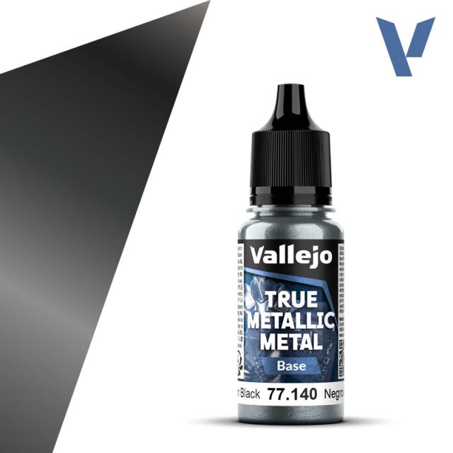 Vallejo (verf) 77140 TMM BASE 140-18ML OBSIDIAN BLACK