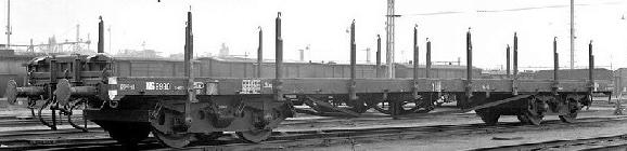 ViTrains 3347 NS rongenwagen Rs met remmersbordes, grijs, ep. III, 89301