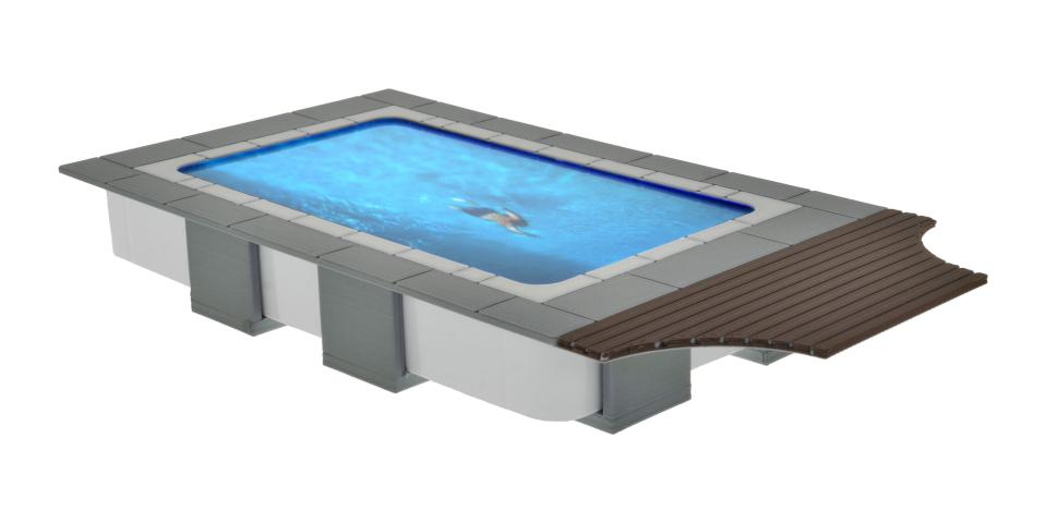 Viessmann 1240 H0 LCD Swimmingpool mit bewegter Wasserszene