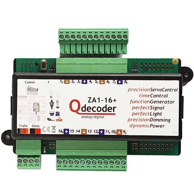 Viessmann 1411 Lichtsignaldecoder Qdecoder ZA1-16+ dlx - ehem. Art. QD156