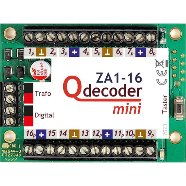 Viessmann 1414 Qdecoder ZA1-16 mini - ehem. Art. QD217
