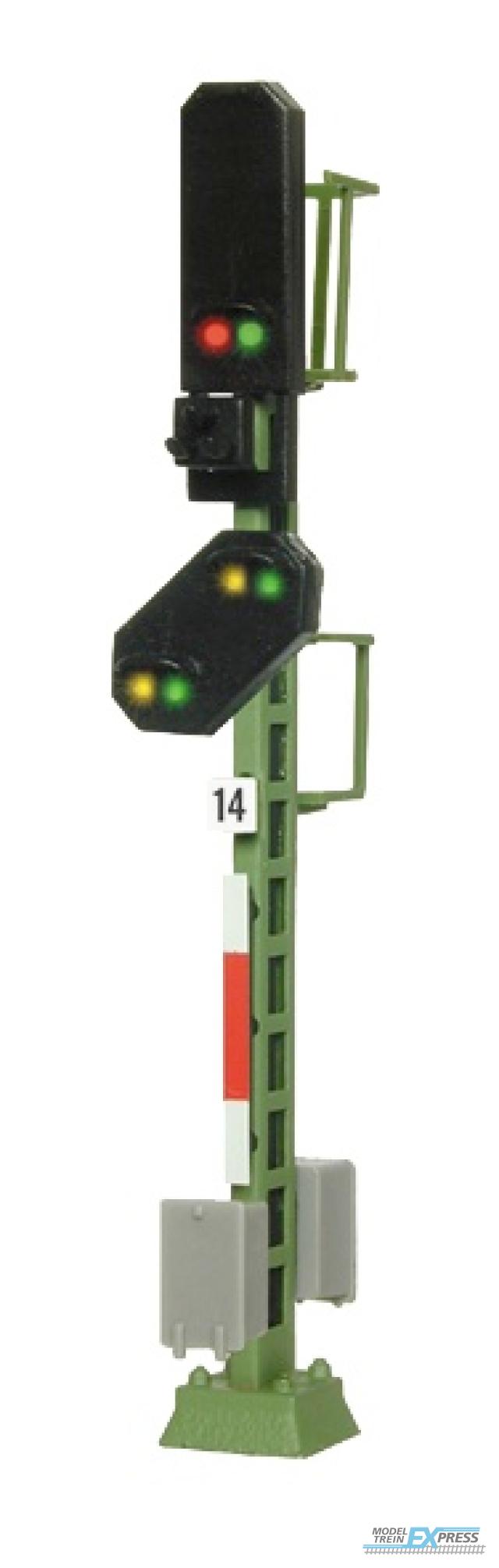Viessmann 4414 N Licht-Blocksignal mit Vorsignal