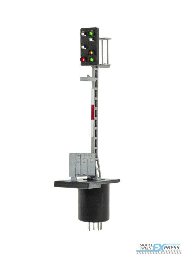 Viessmann 4690 H0 Licht-Hauptsignal 4-begriffig mit Ersatzsignal und Verschubs-/ Rangiersignal ÖBB