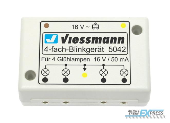 Viessmann 5042 N Vierfach-Blinkelektronik