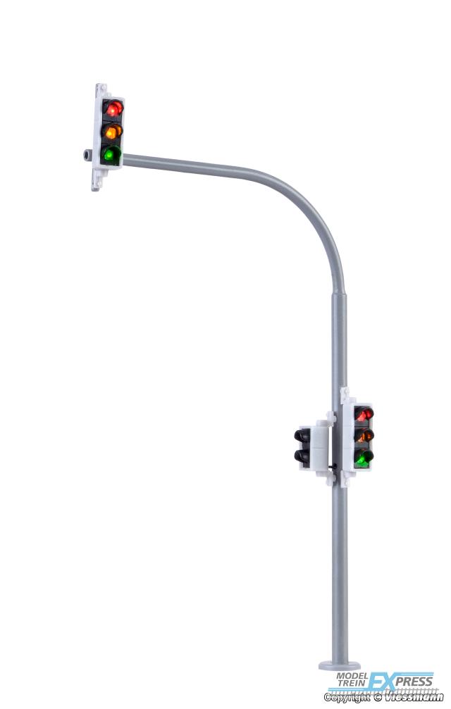 Viessmann 5094 H0 Bogenampel mit Fußgängerampel und LEDs,2 Stück