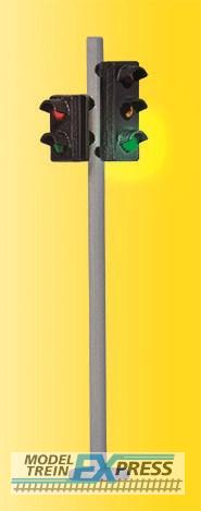 Viessmann 5095 H0 Verkehrsampel mit Fußgängerampel und LEDs,2 Stück