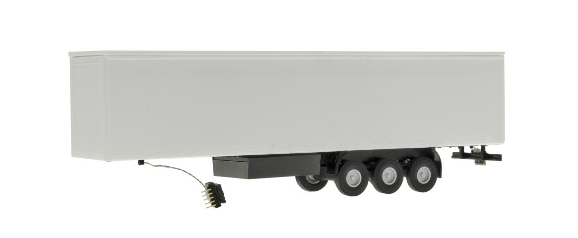 Viessmann 8238 H0 3-achs Koffersattelauflieger, Funktionsmodell
