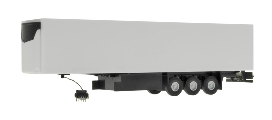 Viessmann 8239 H0 3-achs Kühlkoffersattelauflieger Fernverkehr, Funktionsmodell