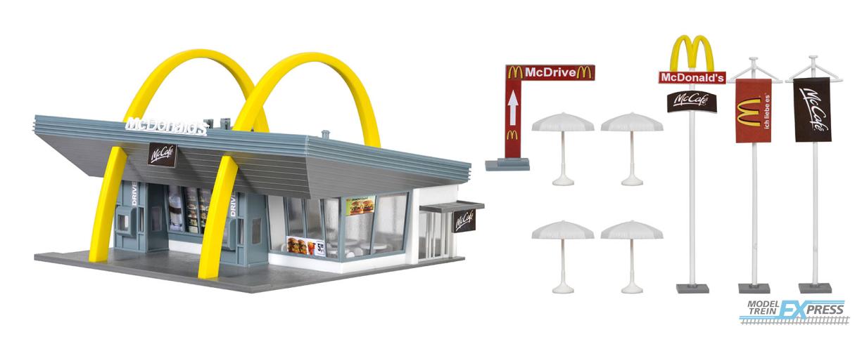 Vollmer 43634 H0 McDonald?s Schnellrestaurant mit McDrive
