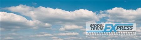 Vollmer 46112 Hintergrundkulisse Wolken, dreiteilig,L 266 x B 48 cm