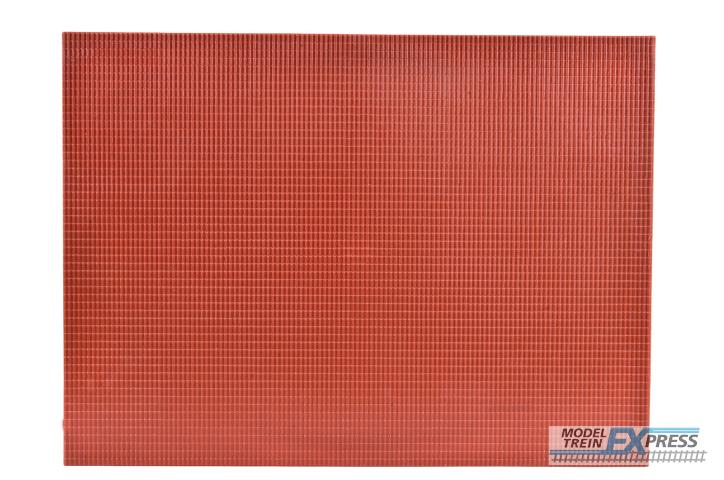Vollmer 47350 N Dachplatte Biberschwanz-Ziegel aus Kunststoff,14,9 x 10,9 cm