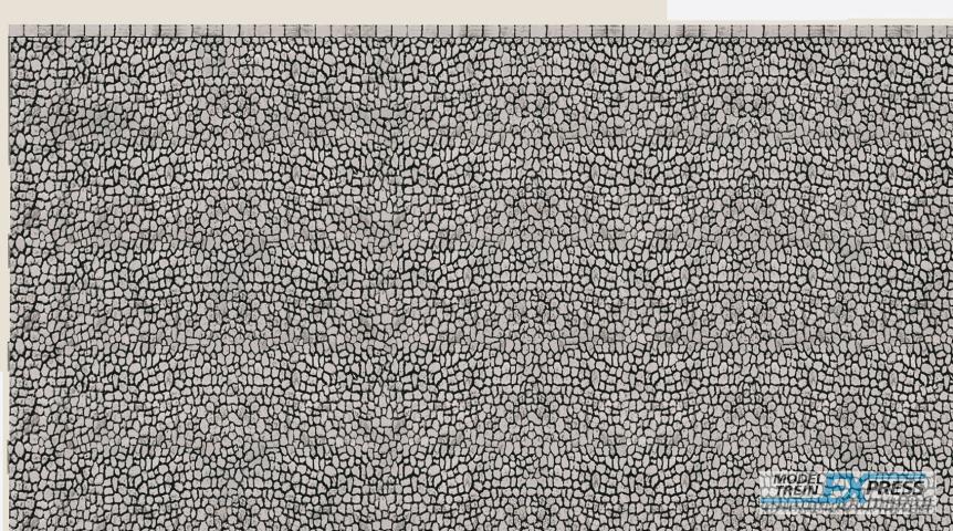 Vollmer 47370 N Mauerplatte Quaderstein aus Karton, 25 x 12,5 cm, VE 10 Stück