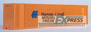 Walthers 1705 1/87 40' HC CONTAINER HAPAG LLOYD 949-8204