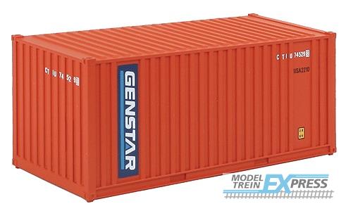 Walthers 1755 1/87 20' CONTAINER GENSTAR 949-8003