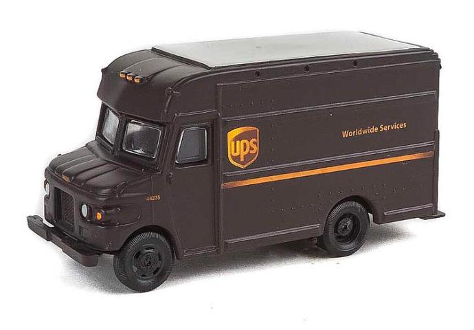 Walthers 4001 1/87 UPS PACKAGE CAR (SHIELD LOGO) 949-14001