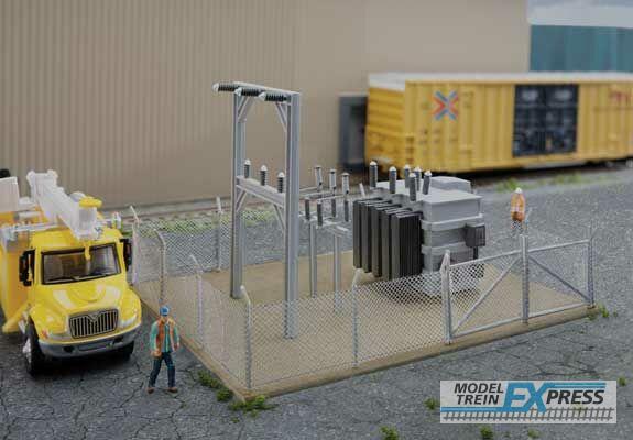 Walthers 4175 1/87 SMALL SUBSTATION 933-4175
