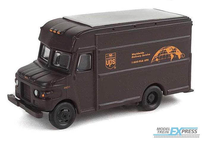 Walthers 534000 1/87 UPS bestelwagen met wereldbol op zijkant 949-14000