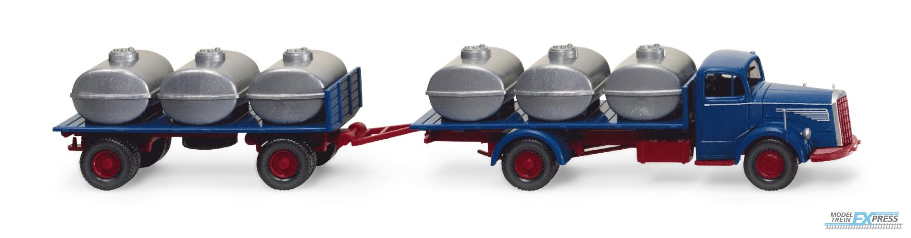 Wiking 085956 MB L6600 Behelfstankzug