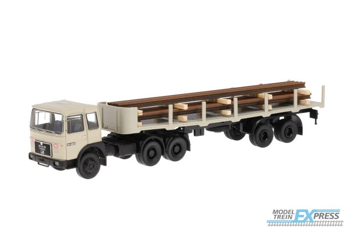 Wilde13 97815 Brekina MAN F7 Rungen-SZ "DB" mit Ladegut