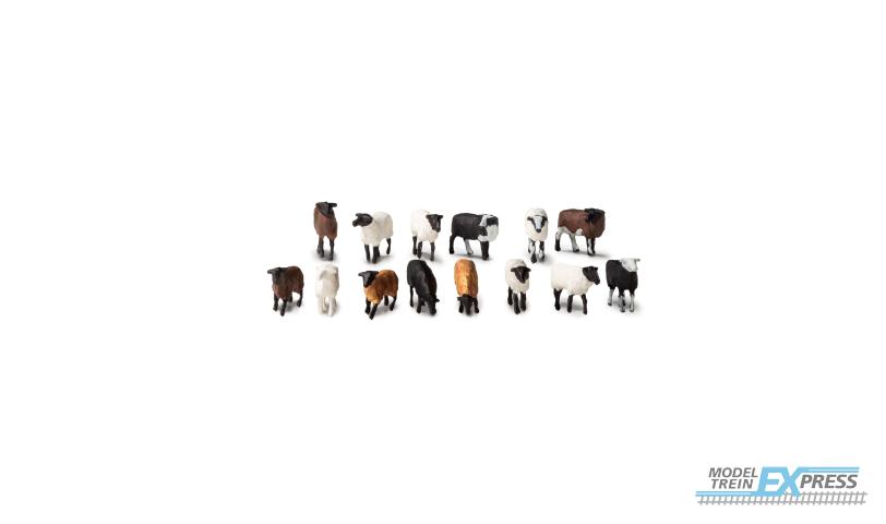 Woodland A1964 HO Flock of Sheeps